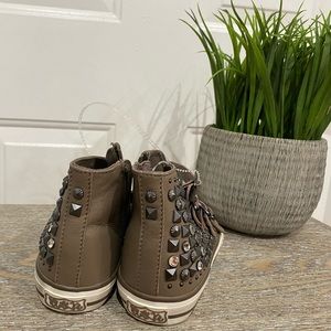 ASH Kids Viper Grey High Top Sneaker size 32